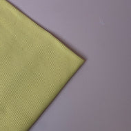 Butter Yellow 2x2 Tubular Rib Knit