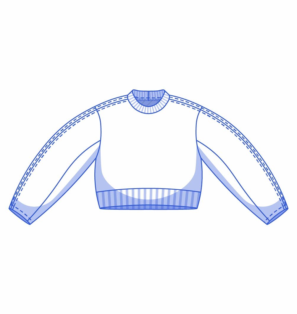 Fibre Mood - BOREAL Sweater Sewing Pattern