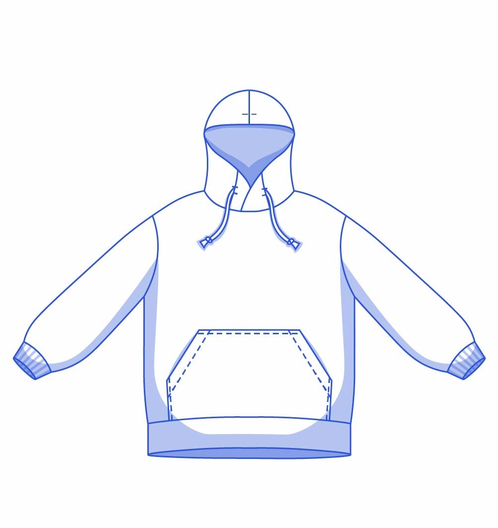 Fibre Mood - FRITZI Hoodie Sewing Pattern