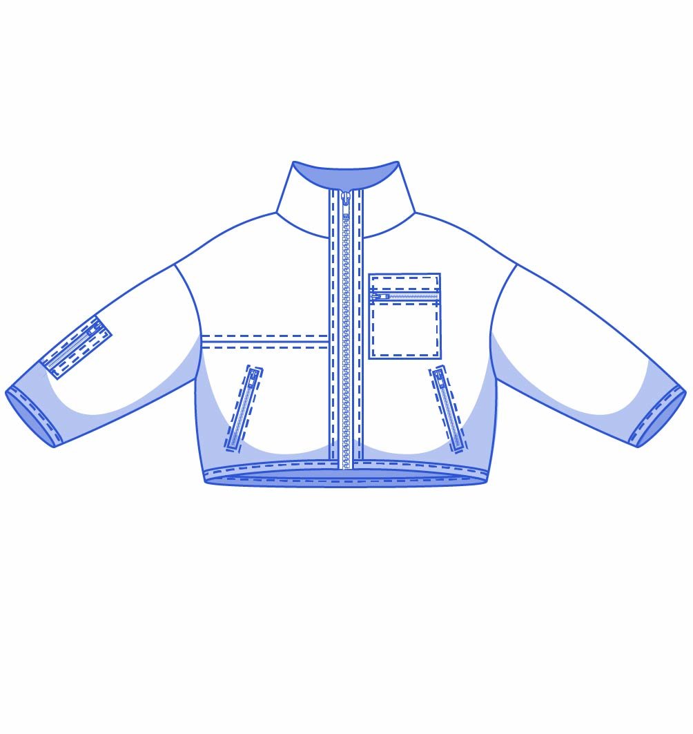 Fibre Mood - RAYA Jacket Sewing Pattern