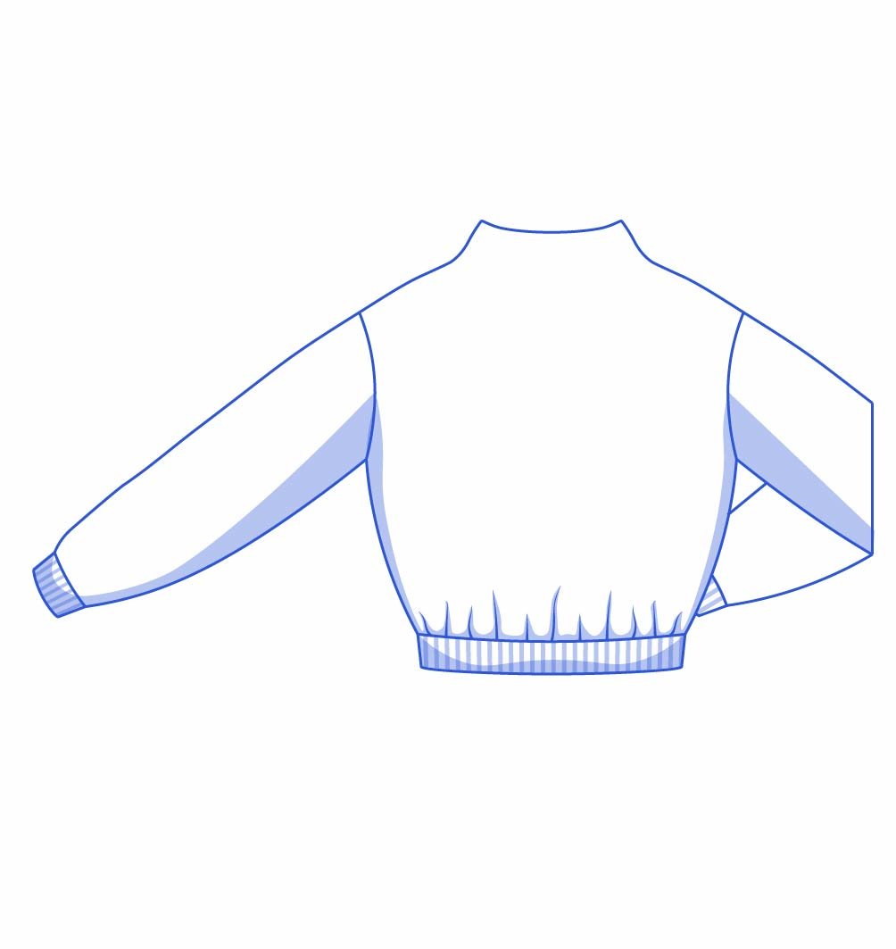 Fibre Mood - CRUZ Sweater Sewing Pattern