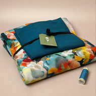 Colour Bundles - Paint Palette Cotton Sweatshirting & Ribbing
