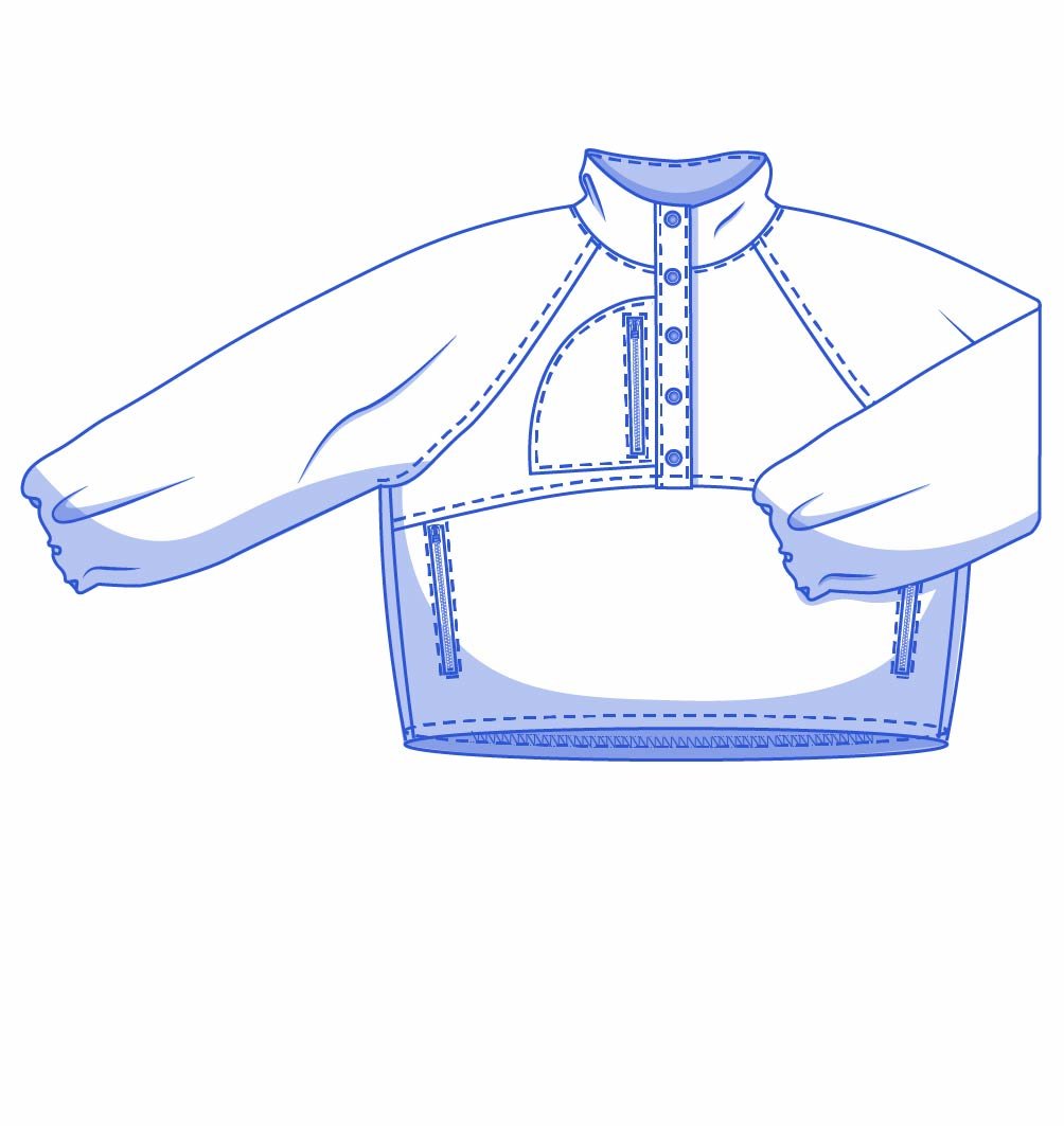Fibre Mood - ELAN Sweater Sewing Pattern