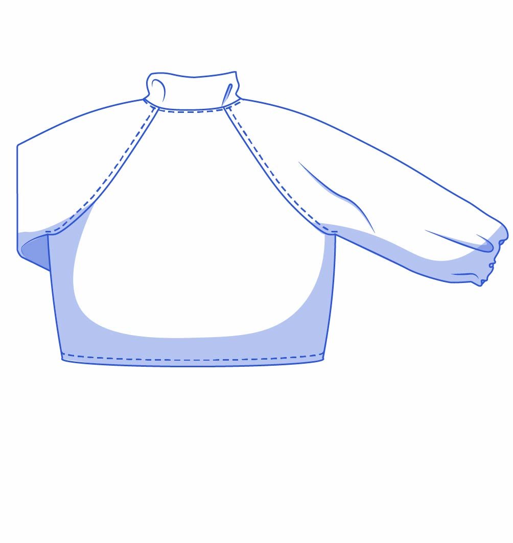 Fibre Mood - ELAN Sweater Sewing Pattern