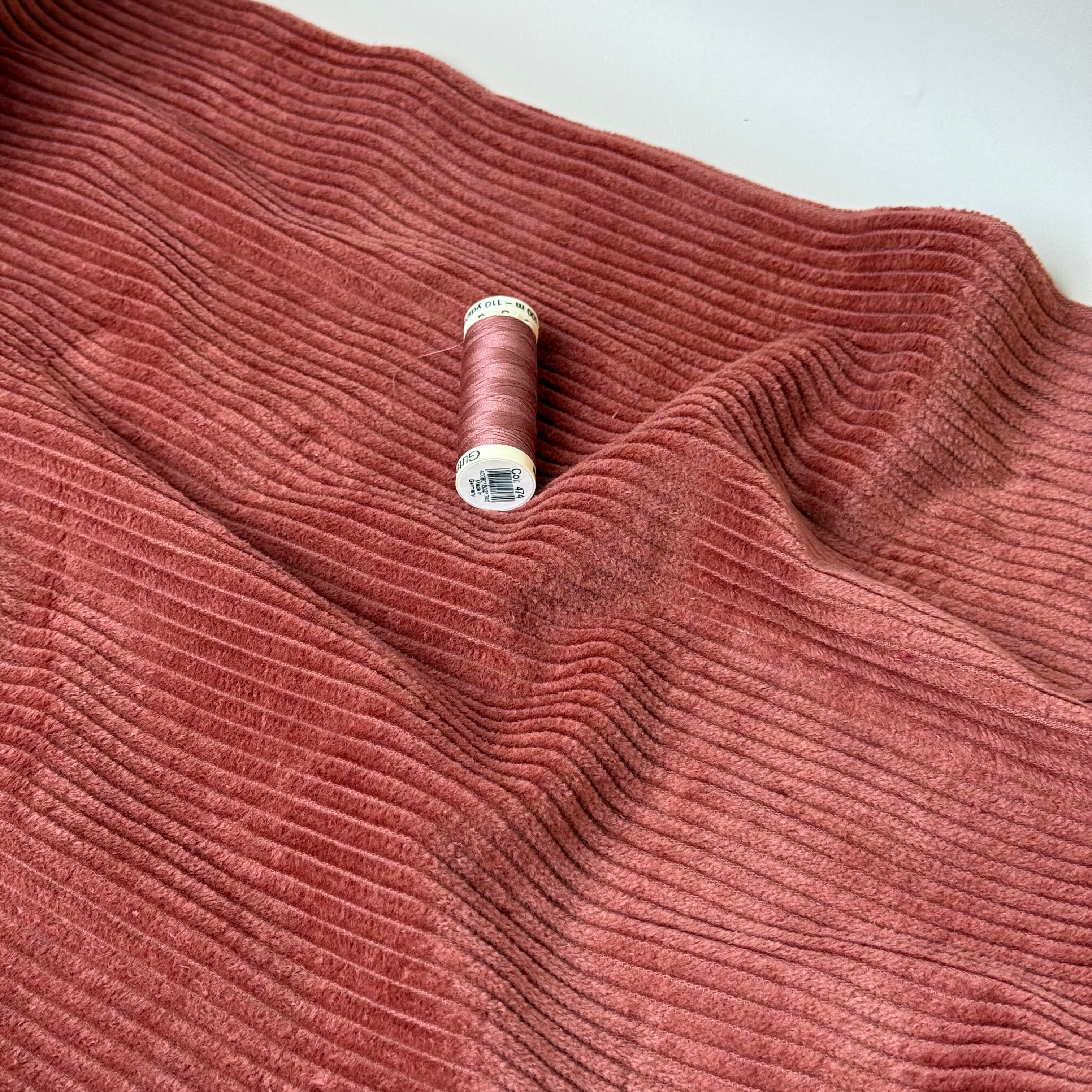 Pure Cotton Washed Corduroy 4.5W in Autumn Spice