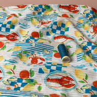 Summer Patchwork Cotton Seersucker Fabric