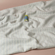 Yarn Dyed Pure Cotton Striped Terry Knit