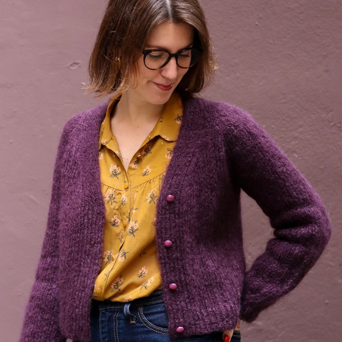 Lise Tailor - Nuage Cardigan Knitting Paper Pattern