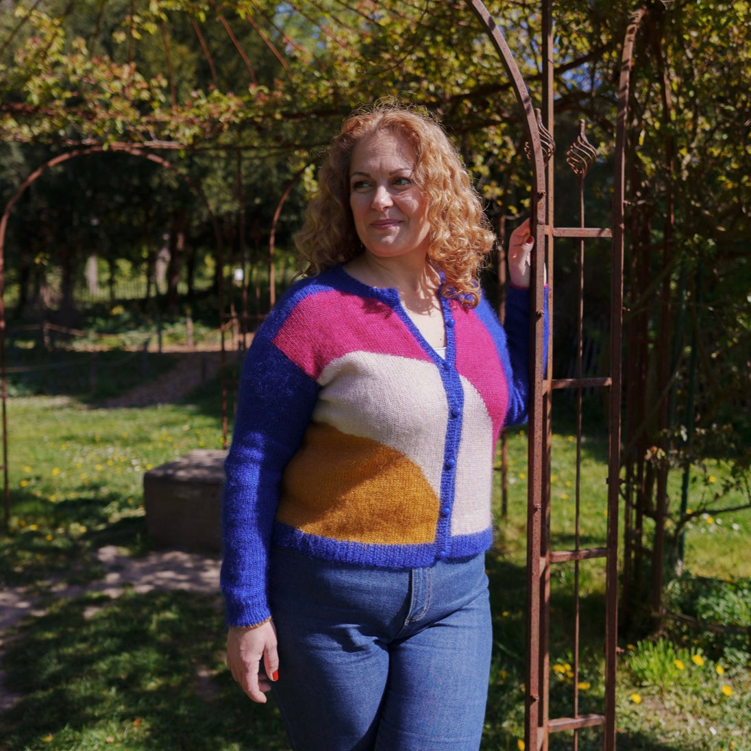 Lise Tailor - Rainbow Cardigan Knitting Paper Pattern