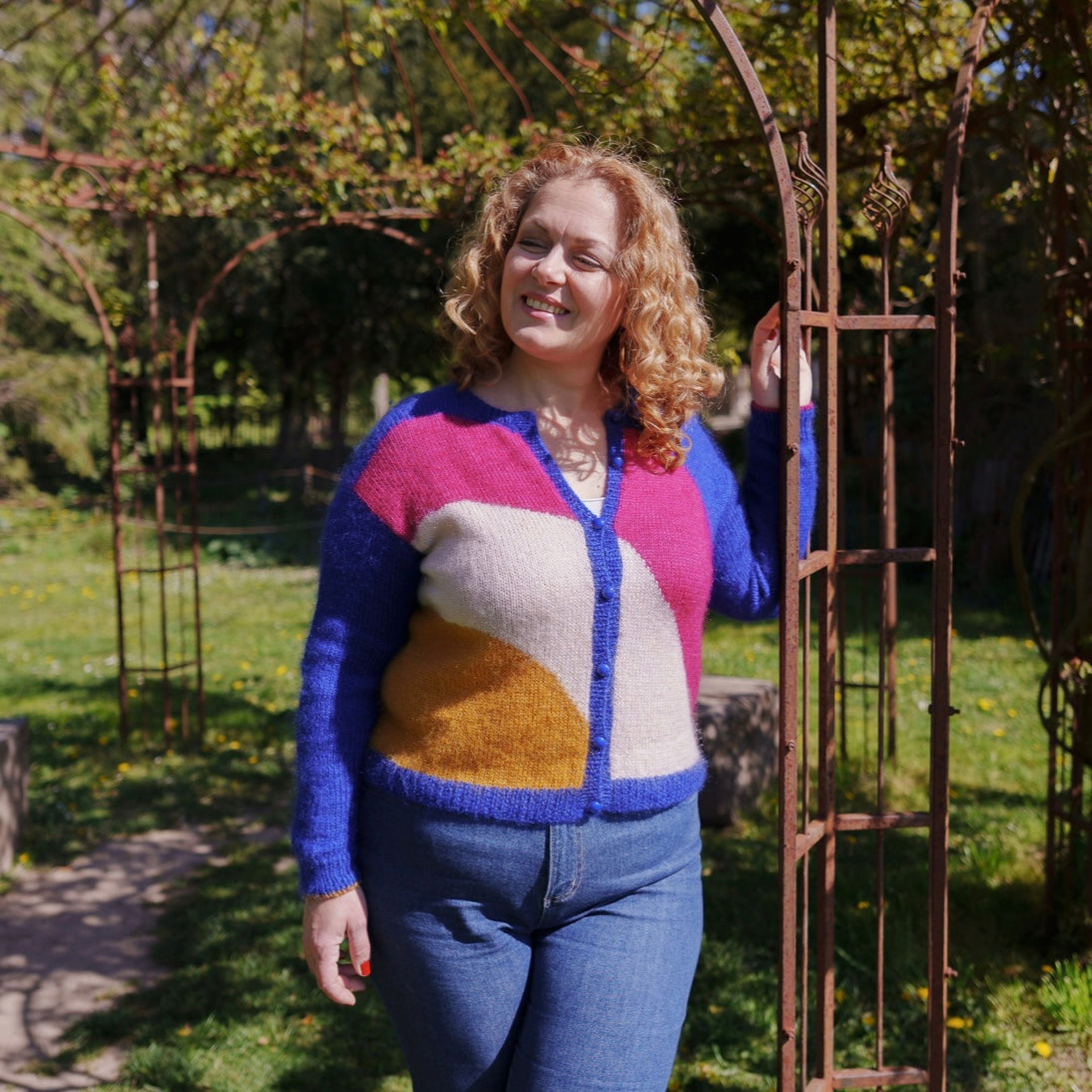 Lise Tailor - Rainbow Cardigan Knitting Paper Pattern