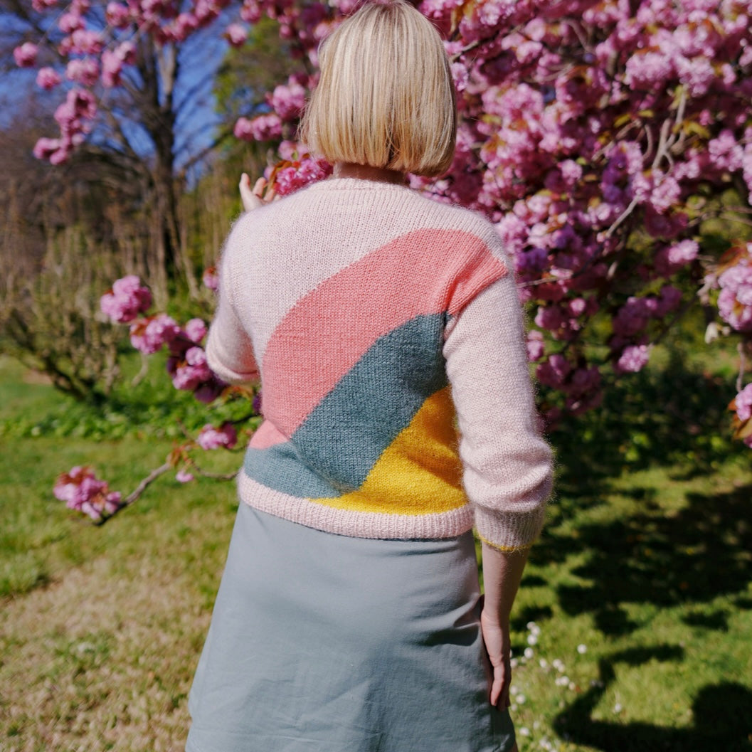 Lise Tailor - Rainbow Cardigan Knitting Paper Pattern
