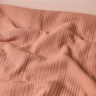 Four Layer Quilted Gauze in Peach