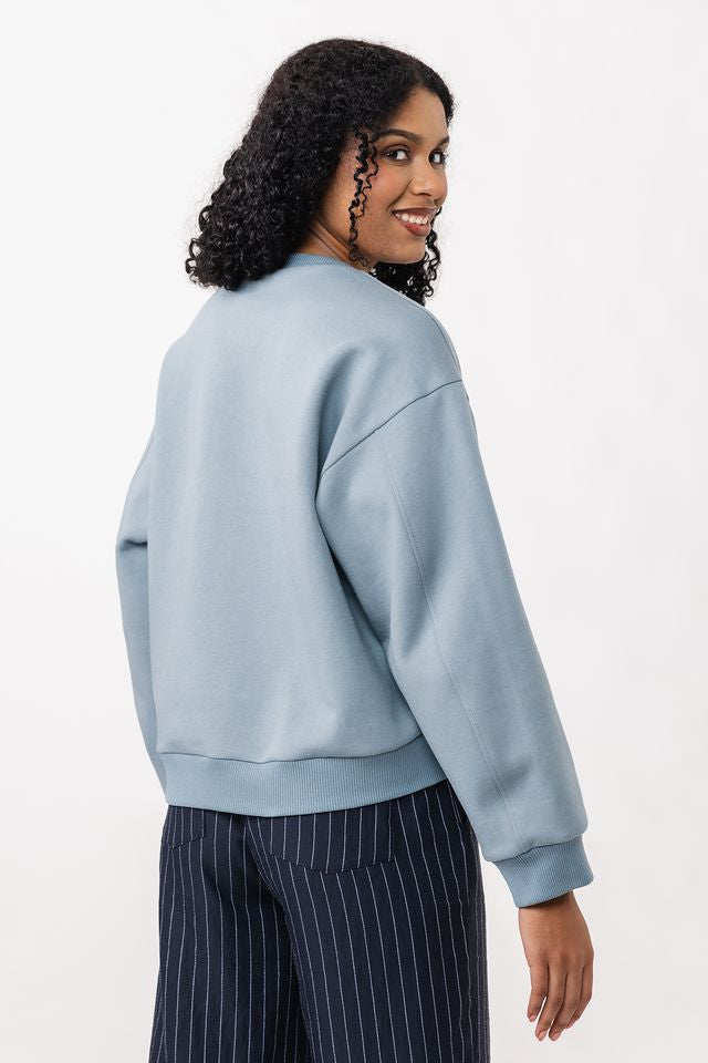 Sewing Kit - AALTO Sweatshirt in Organic Brushed Sweatshirt (multiple colour choice)
