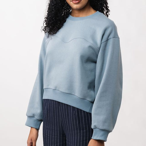 Sewing Kit - AALTO Sweatshirt in Organic Brushed Sweatshirt (multiple colour choice)