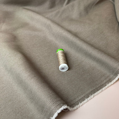 Vintage Stretch Denim in Taupe