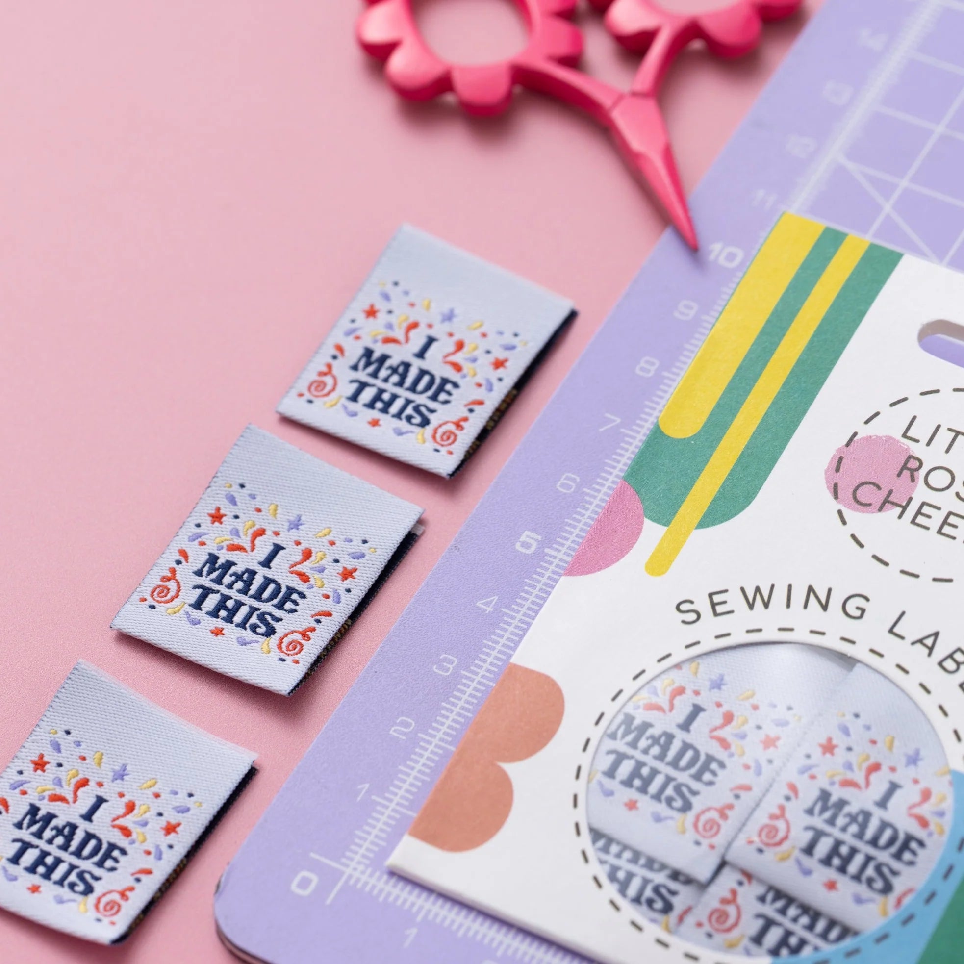 Little Rosy Cheeks - "I Made This - I Can Do Anything" Printed Labels