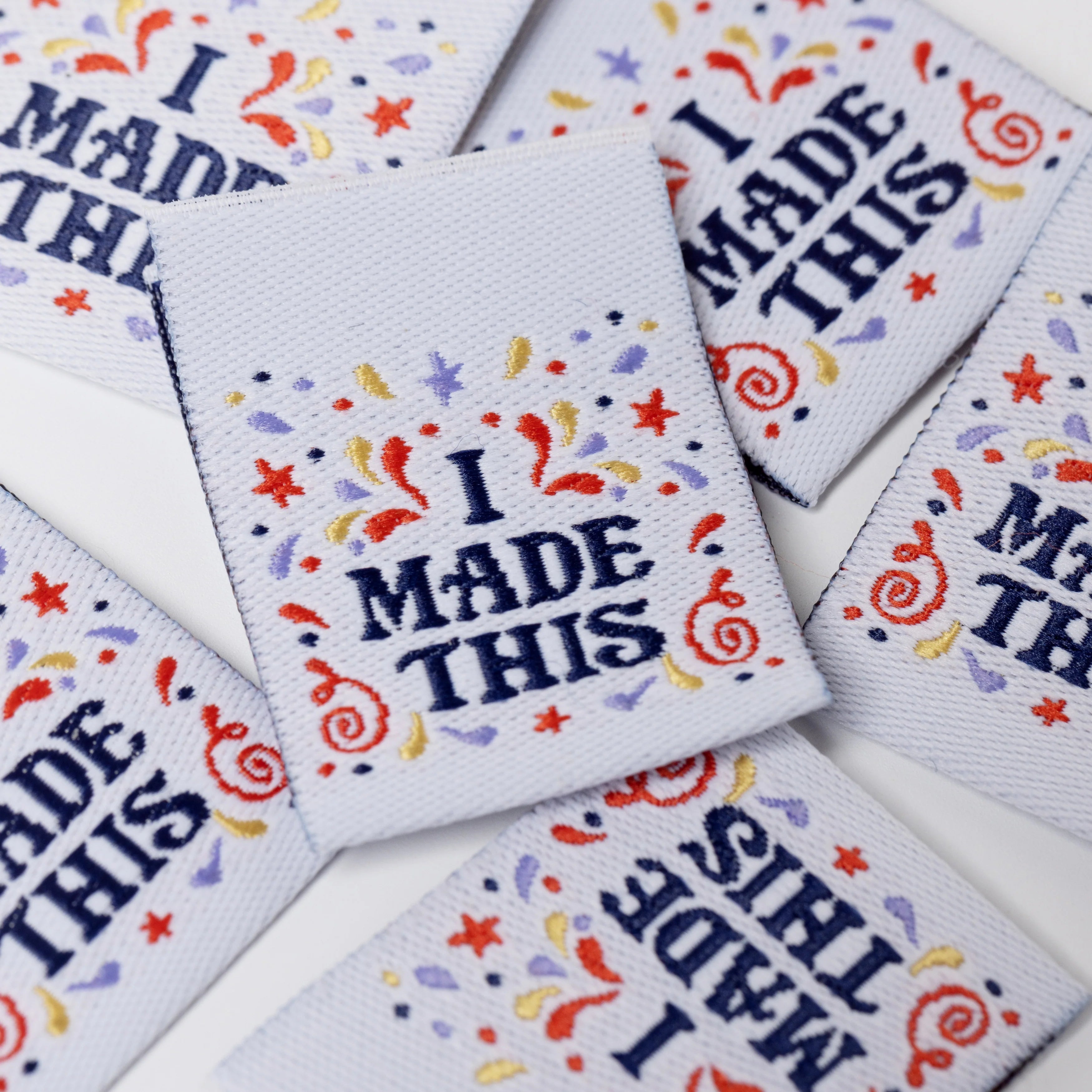 Little Rosy Cheeks - "I Made This - I Can Do Anything" Printed Labels