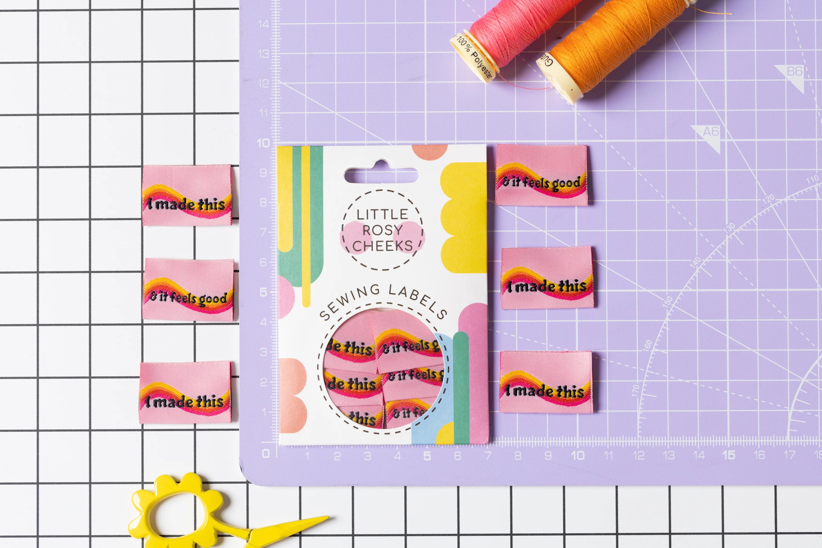 Little Rosy Cheeks - "It Feels Good" Printed Labels