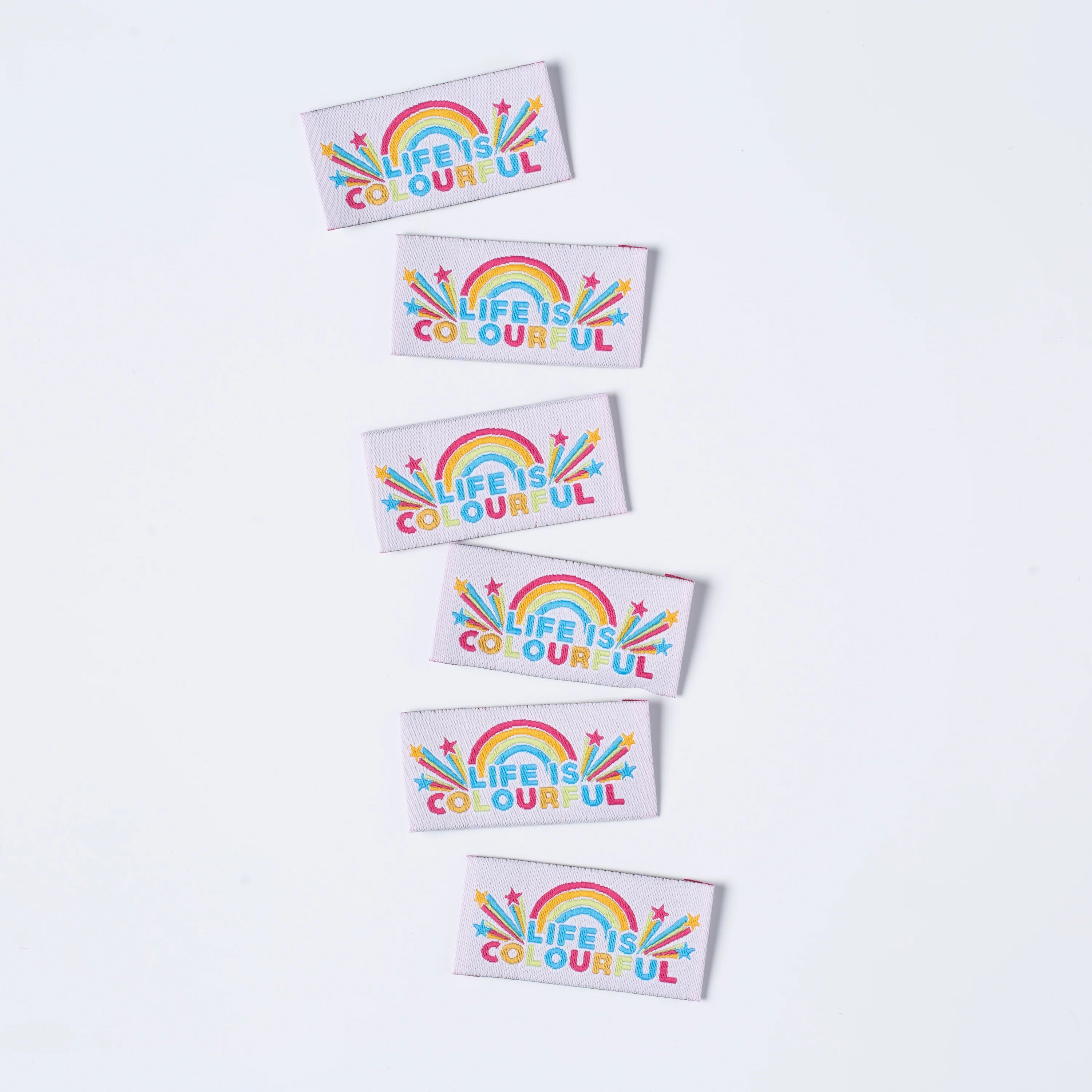 Little Rosy Cheeks - "Life Is Colourful" Printed Labels