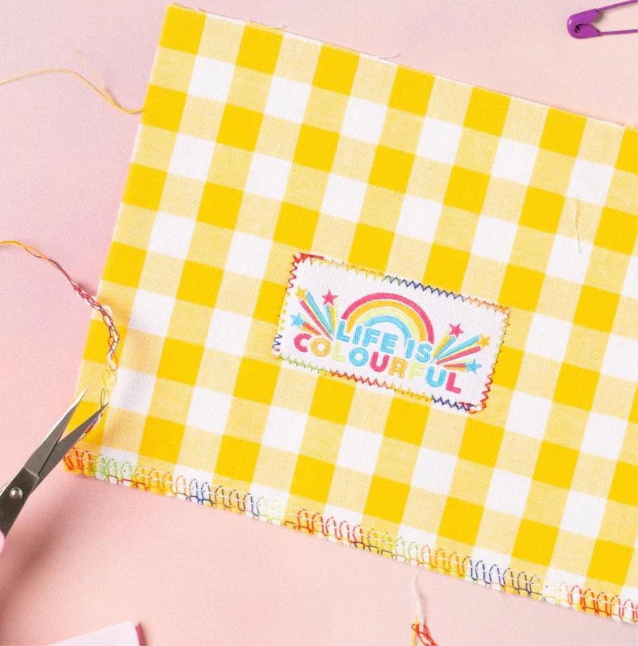 Little Rosy Cheeks - "Life Is Colourful" Printed Labels