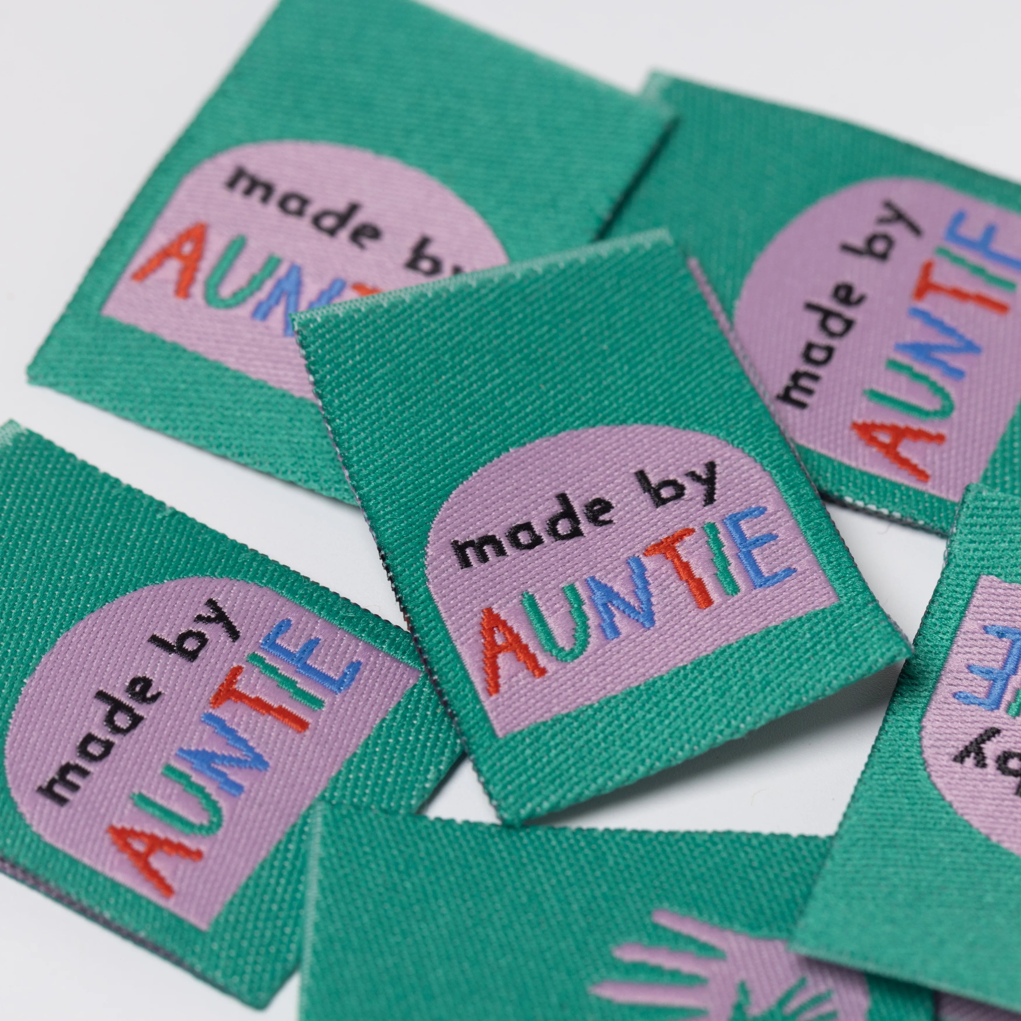 Little Rosy Cheeks - "Made By Auntie" Printed Labels