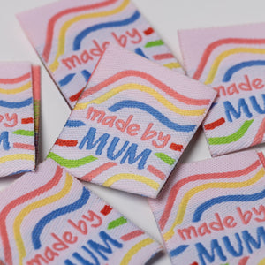 Little Rosy Cheeks - "Made By Mum" Printed Labels