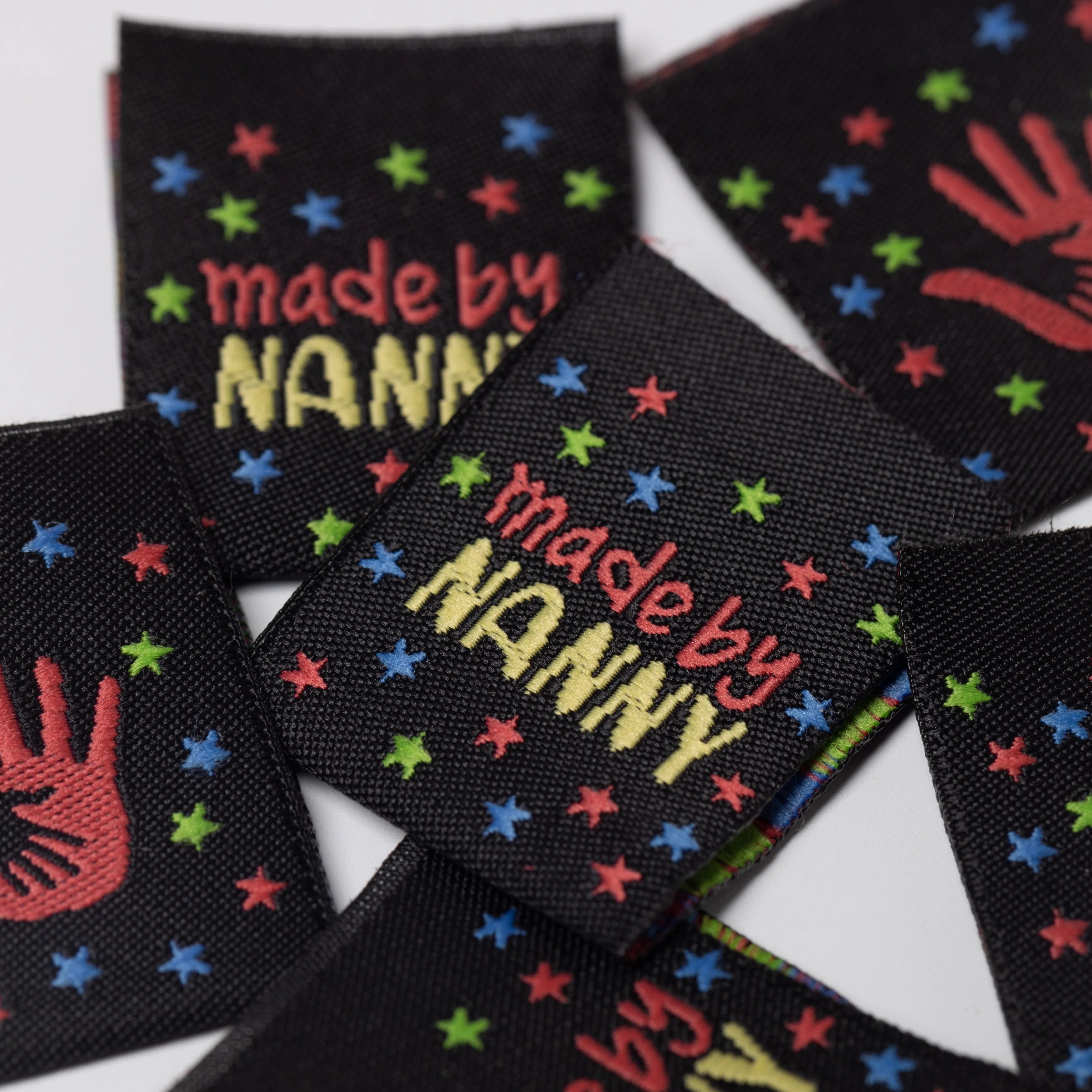 Little Rosy Cheeks - "Made By Nanny" Printed Labels