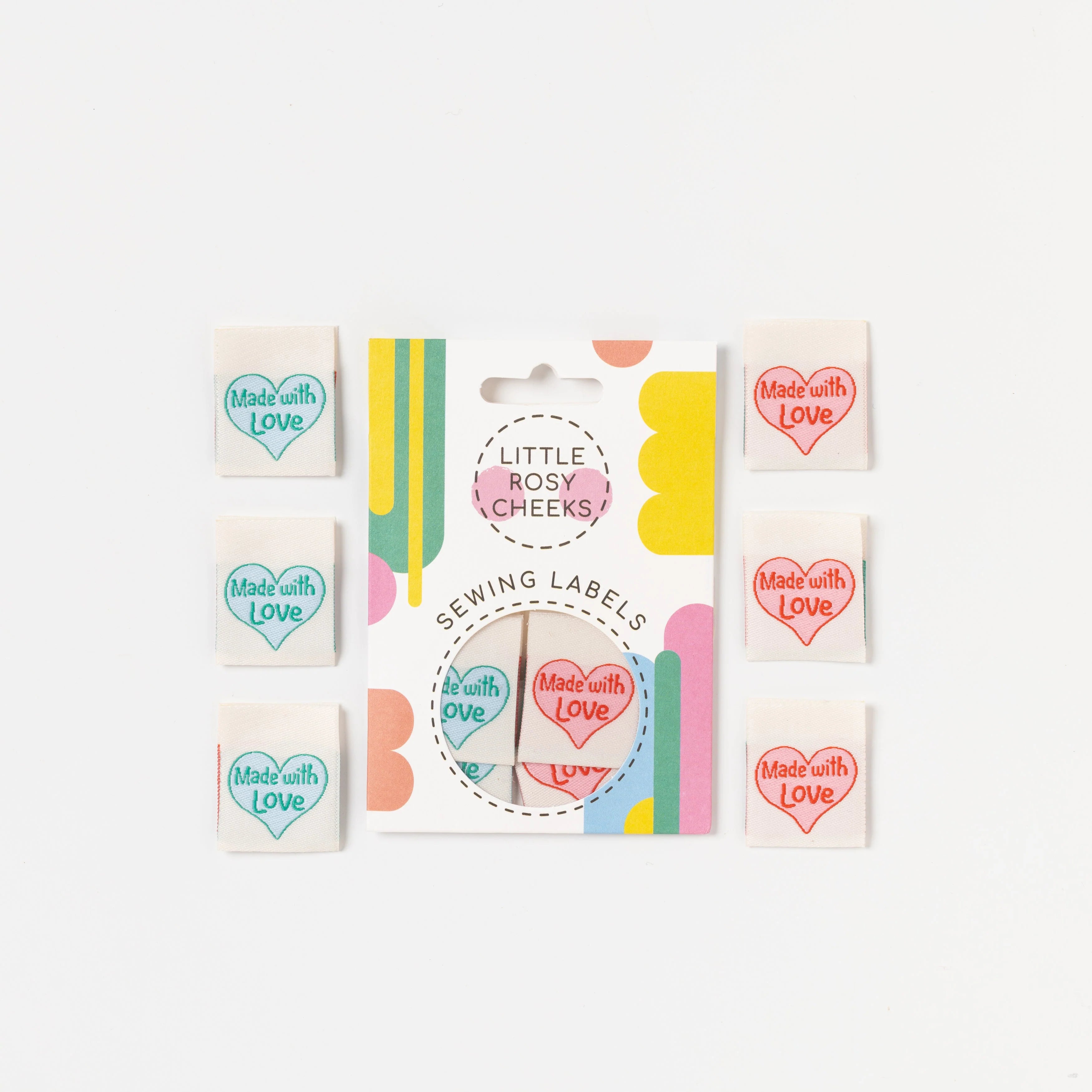 Little Rosy Cheeks - "Made With Love" Printed Labels