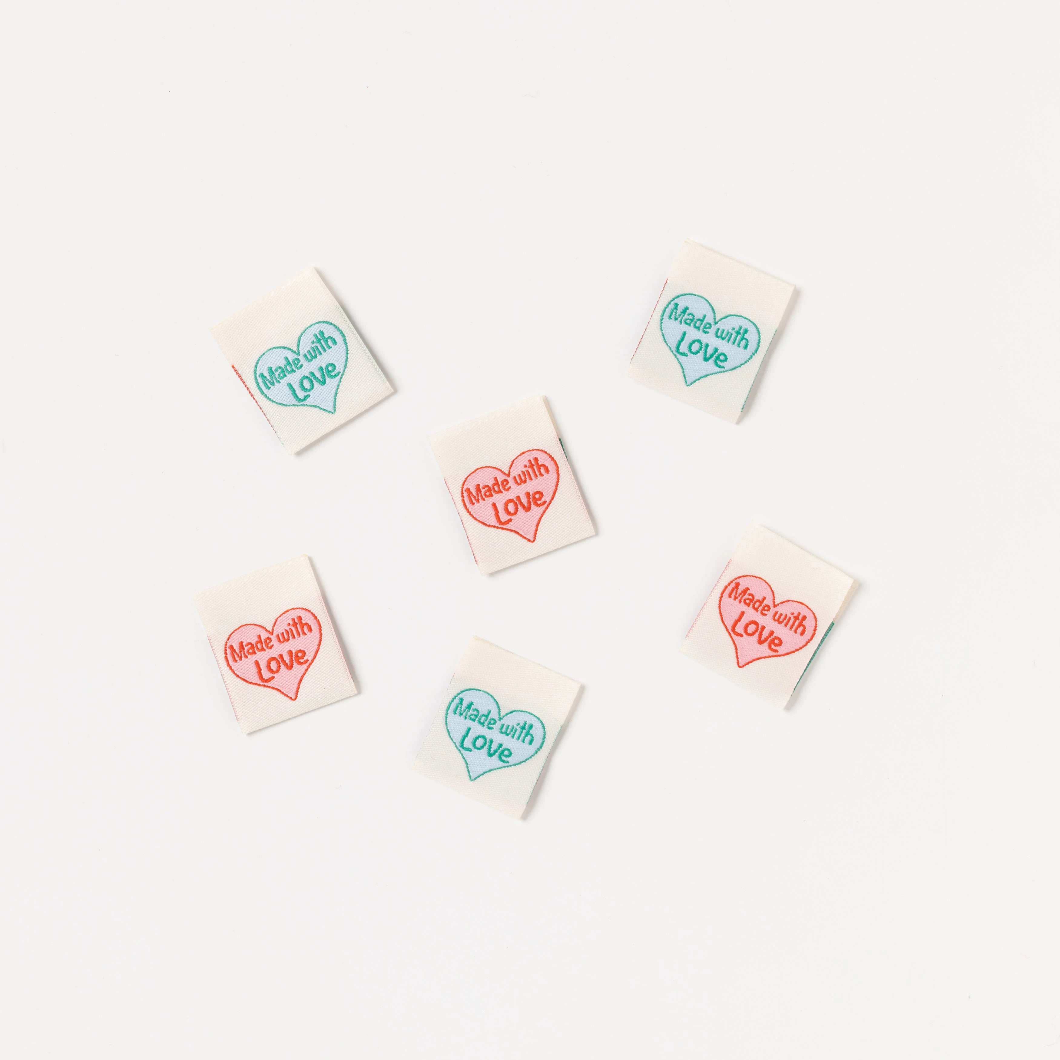 Little Rosy Cheeks - "Made With Love" Printed Labels