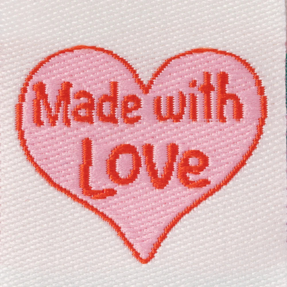 Little Rosy Cheeks - "Made With Love" Printed Labels