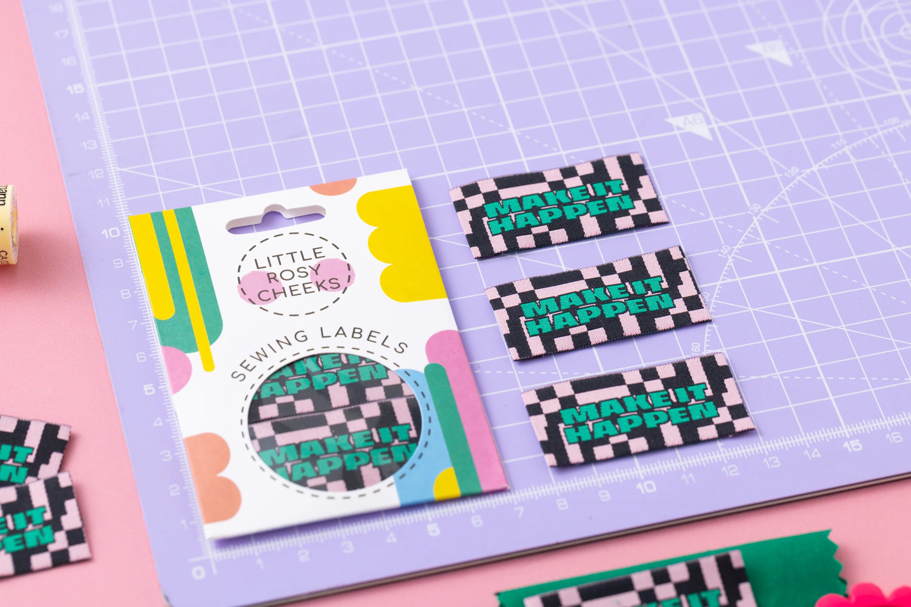 Little Rosy Cheeks - "Make It Happen" Printed Labels