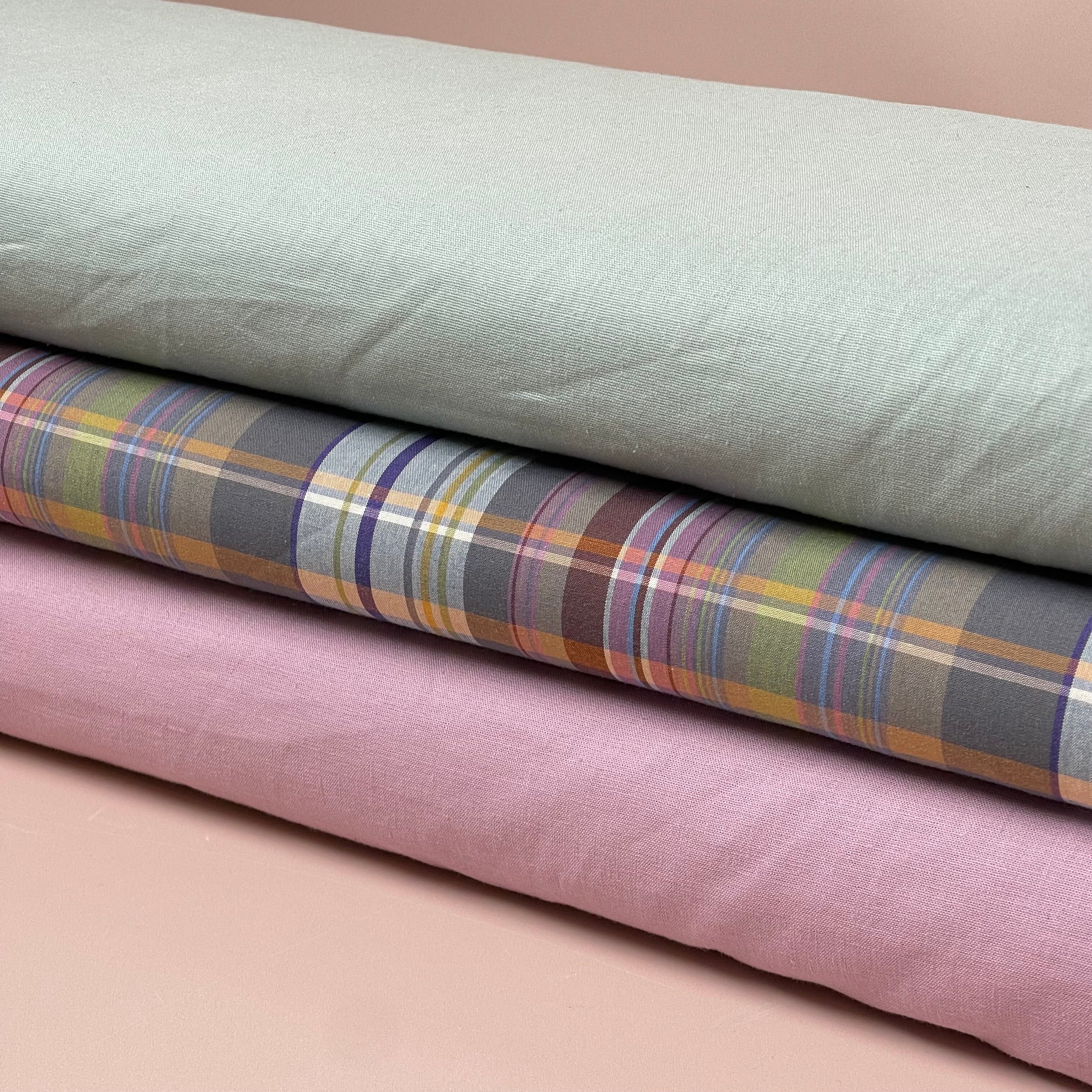 Sorona Linen in Light Mint - Eco Linen Blend Fabric