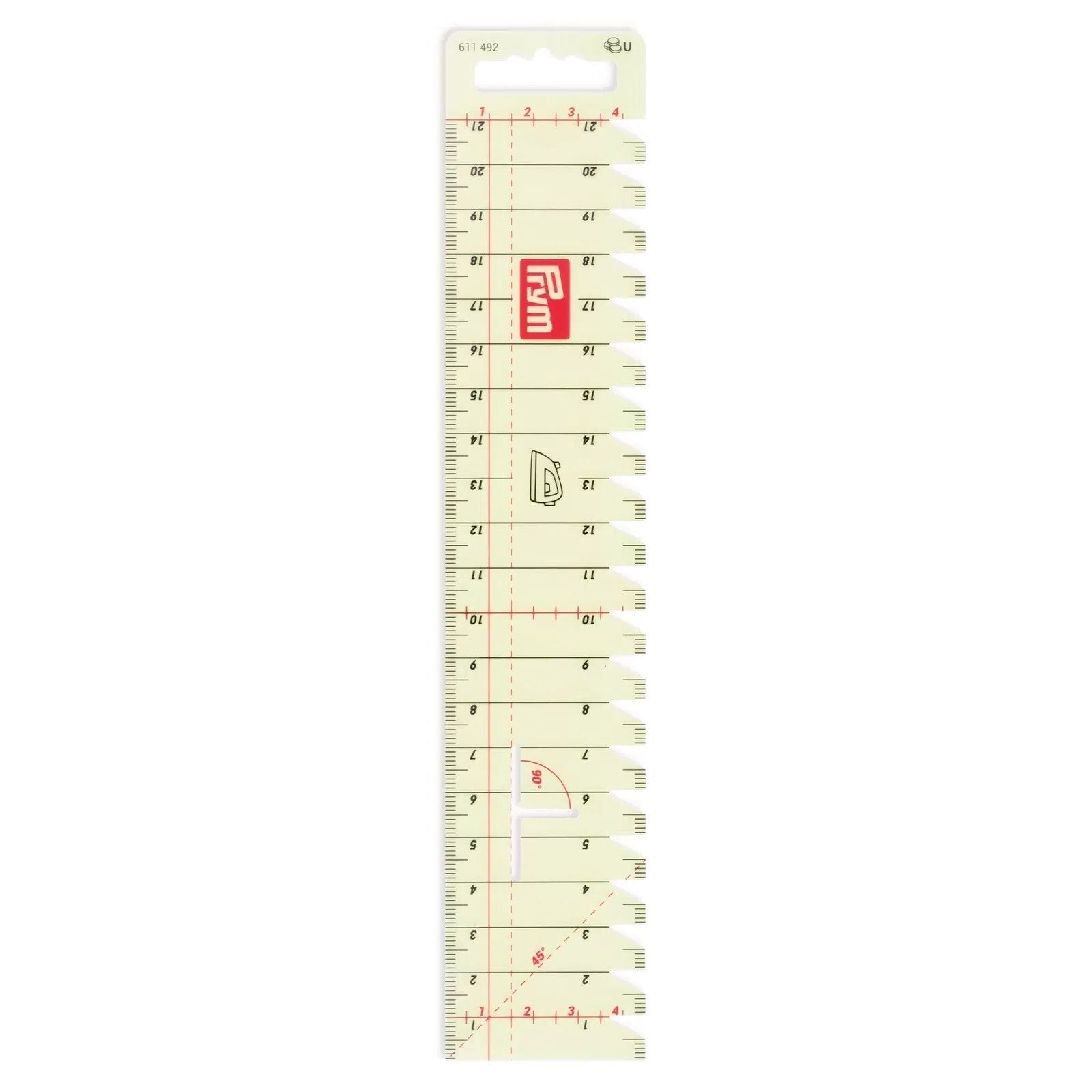 Prym Transparent Ironing Hand Gauge