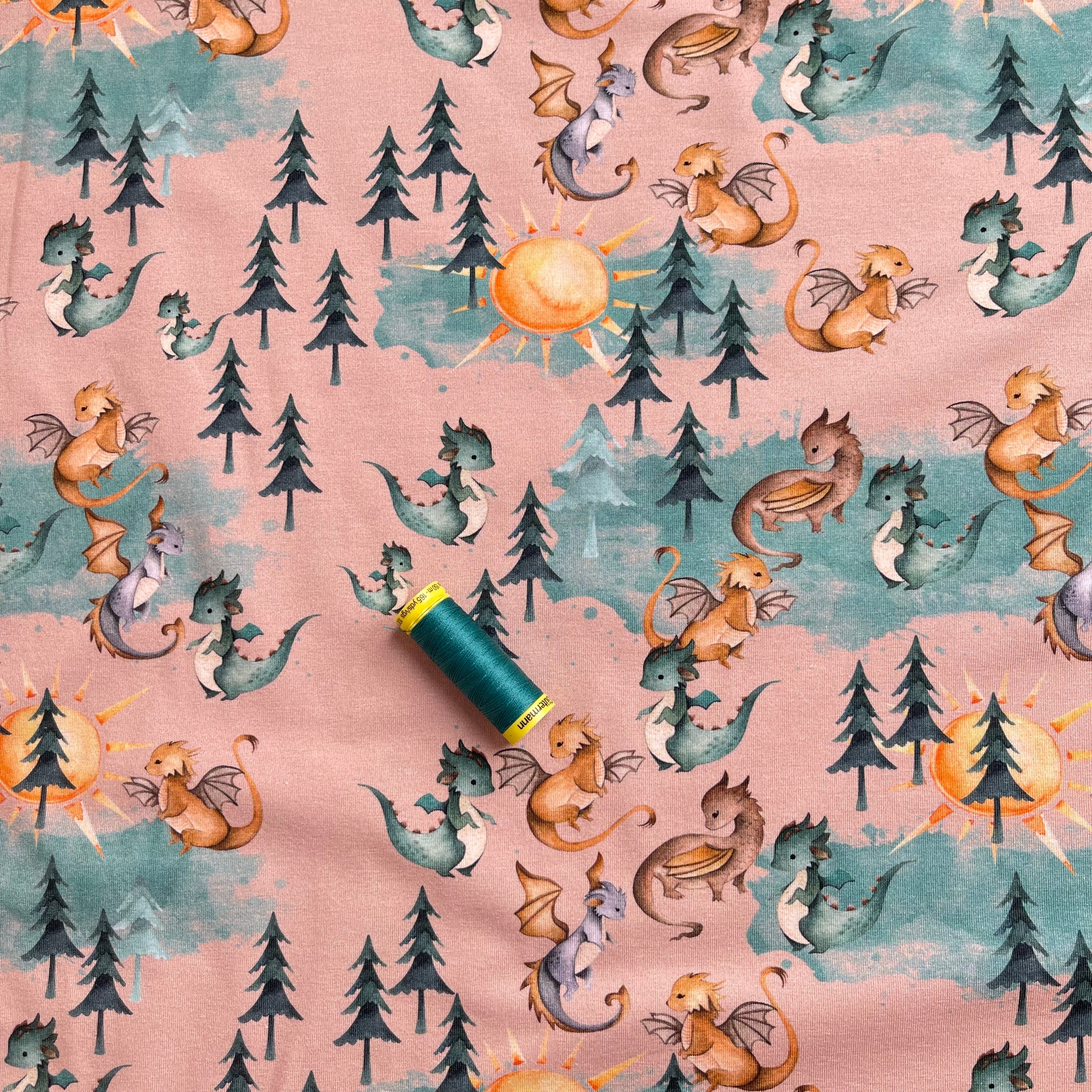 Danish Design - Enchanted Forest Cotton Jersey Fabric