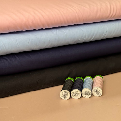 Plain Cotton Lawn Fabric in Various Colours