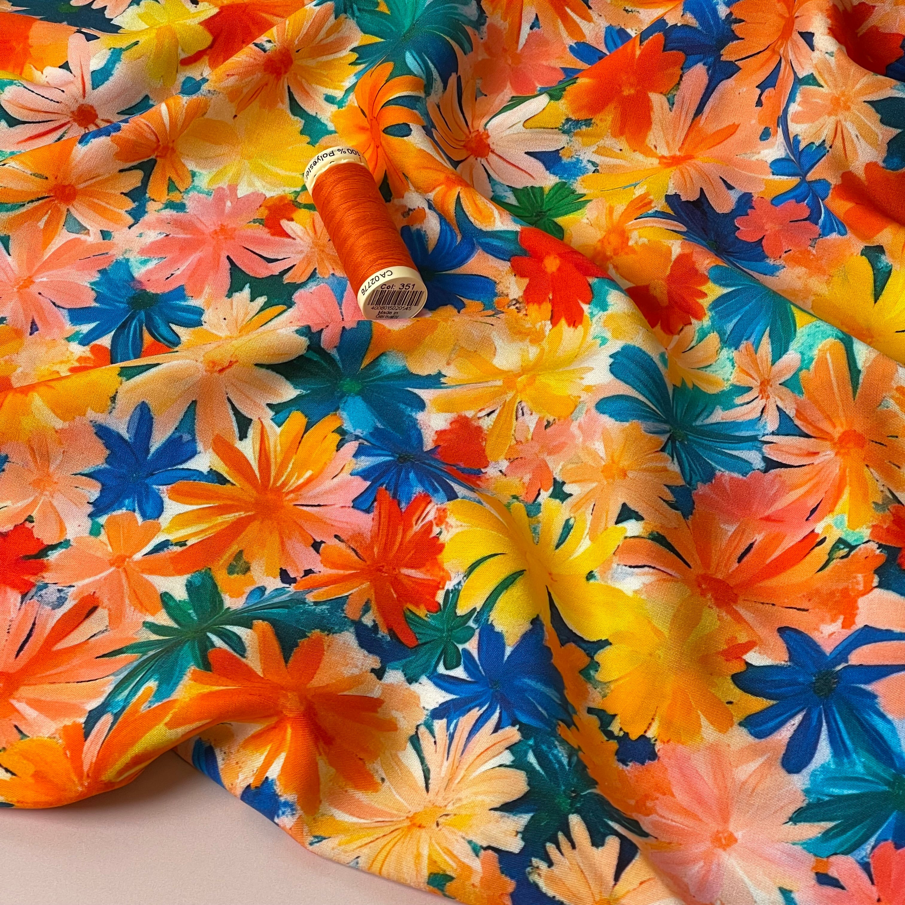 Calendulal LENZING™ ECOVERO™ Viscose Fabric