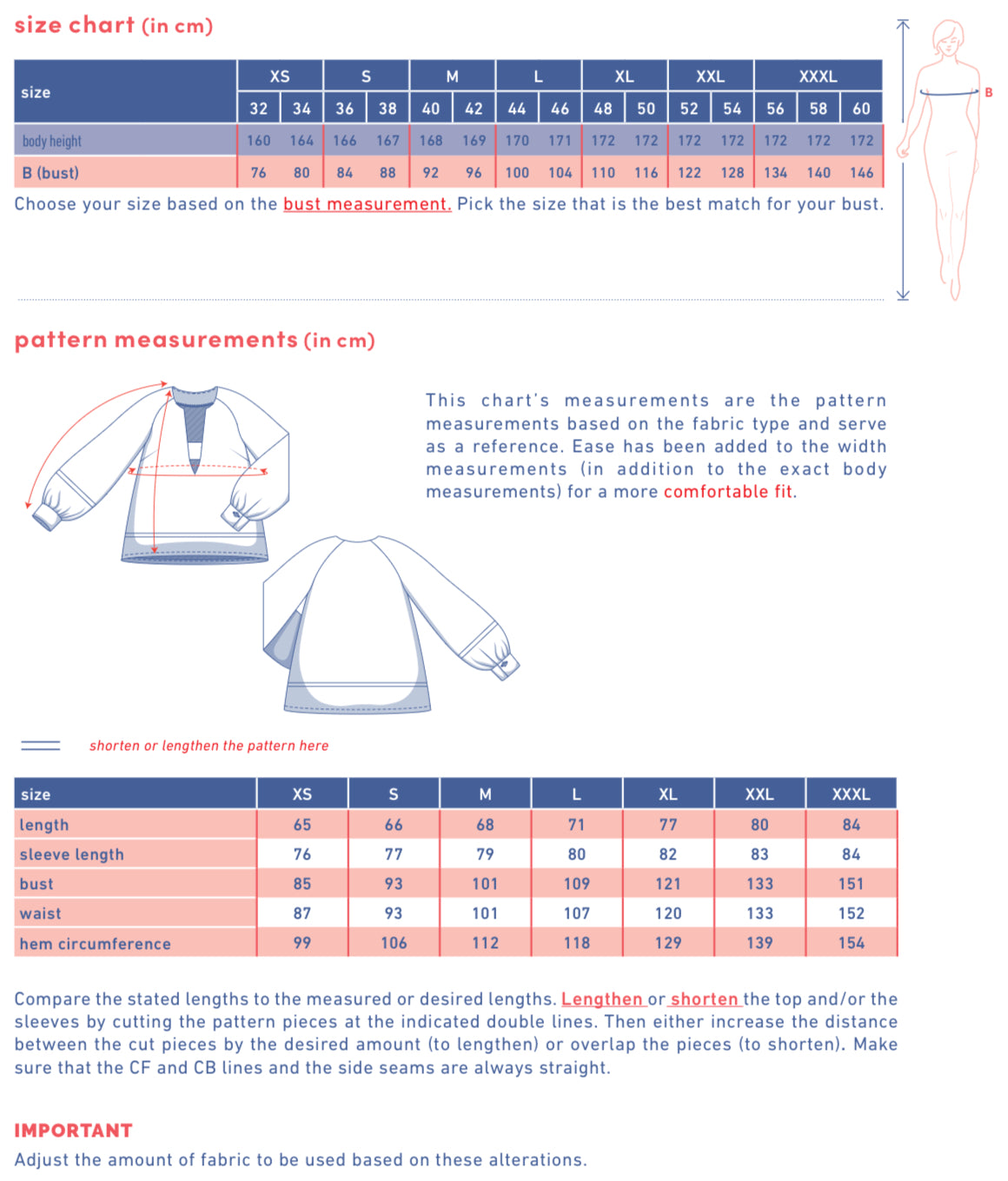Fibre Mood - REYA top Sewing Pattern