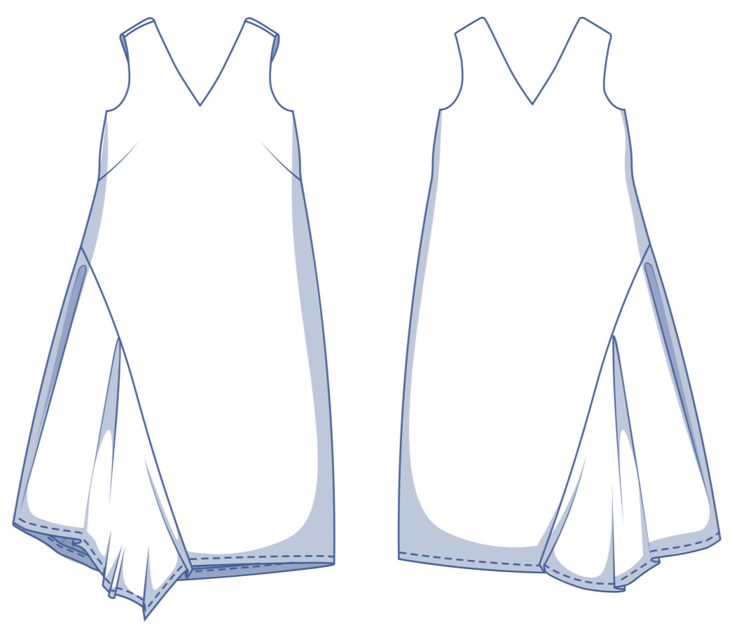 Fibre Mood - MILDRED Dress Sewing Pattern