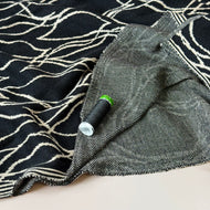 Ripples Yarn Dyed Heavy Jacquard Knit