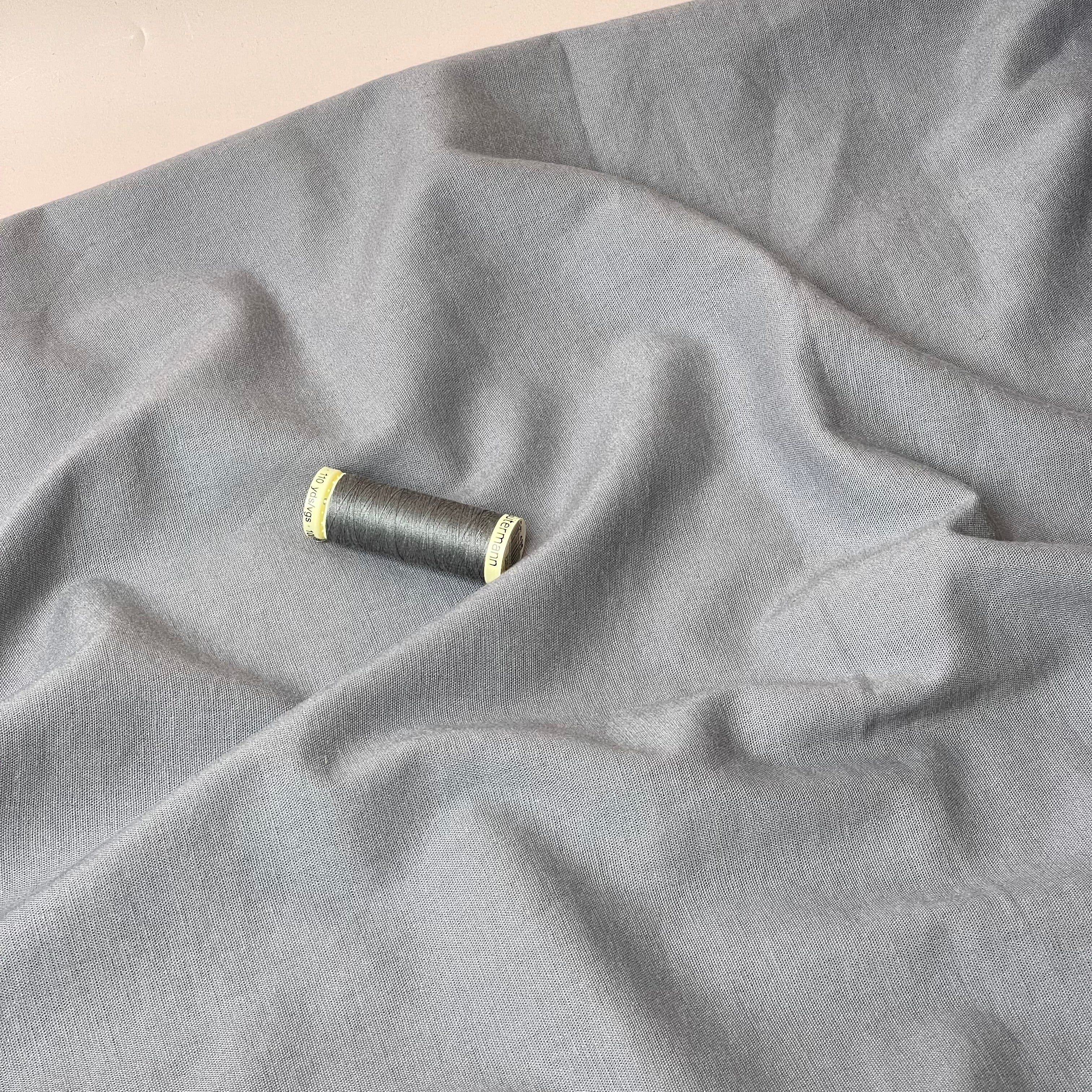 Sorona Linen in Light Grey - New Eco Linen Blend Fabric