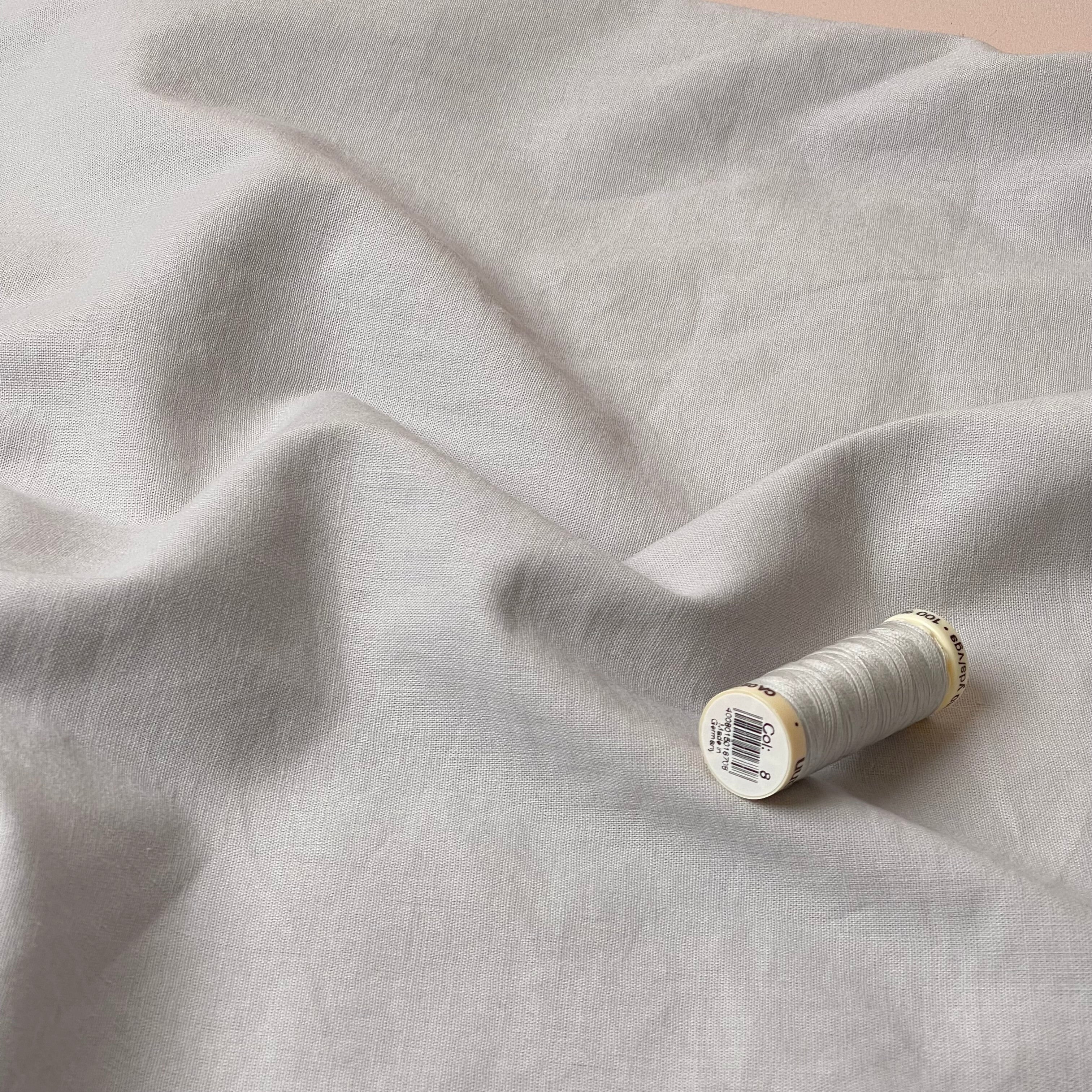 Sorona Linen in Cloud - New Eco Linen Blend Fabric