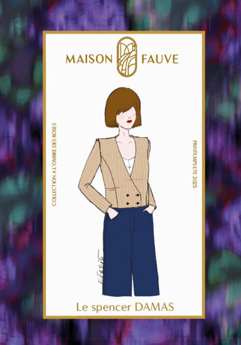 Maison Fauve - DAMAS Jacket Paper Sewing Pattern