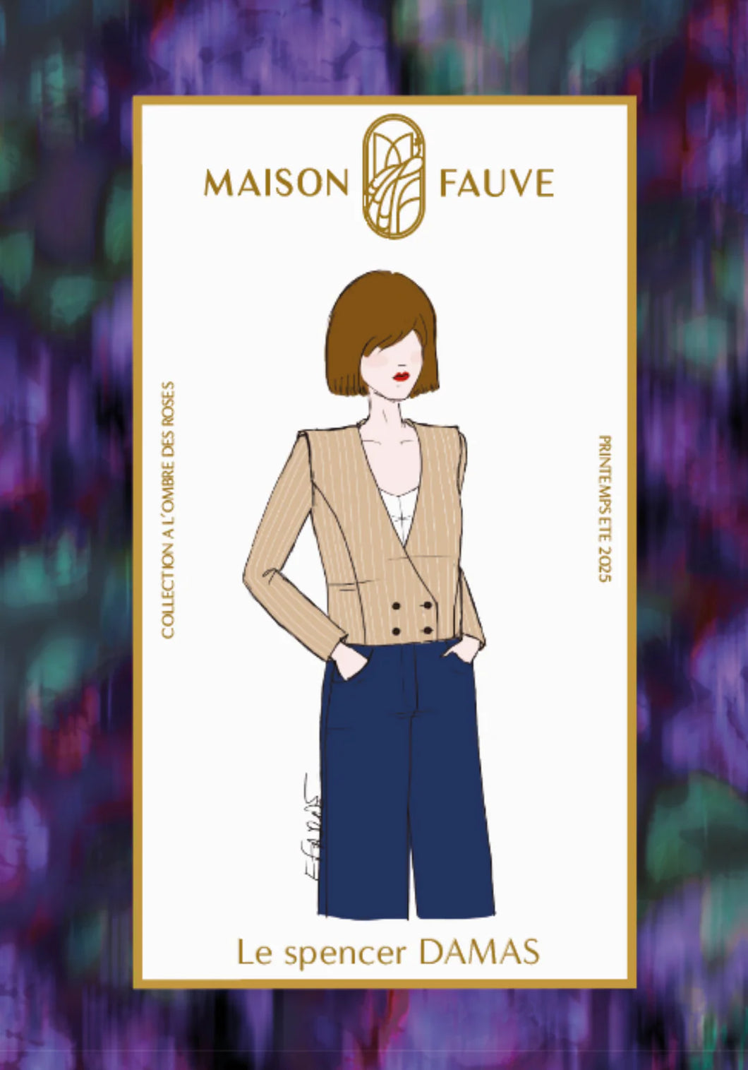 Maison Fauve - DAMAS Jacket Paper Sewing Pattern