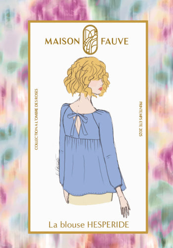 Maison Fauve - HESPÉRIDE Blouse Sewing Paper Pattern