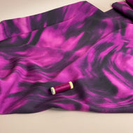 REMNANT 2.6 Metres - Cindy in Magenta Lyocell Twill Fabric