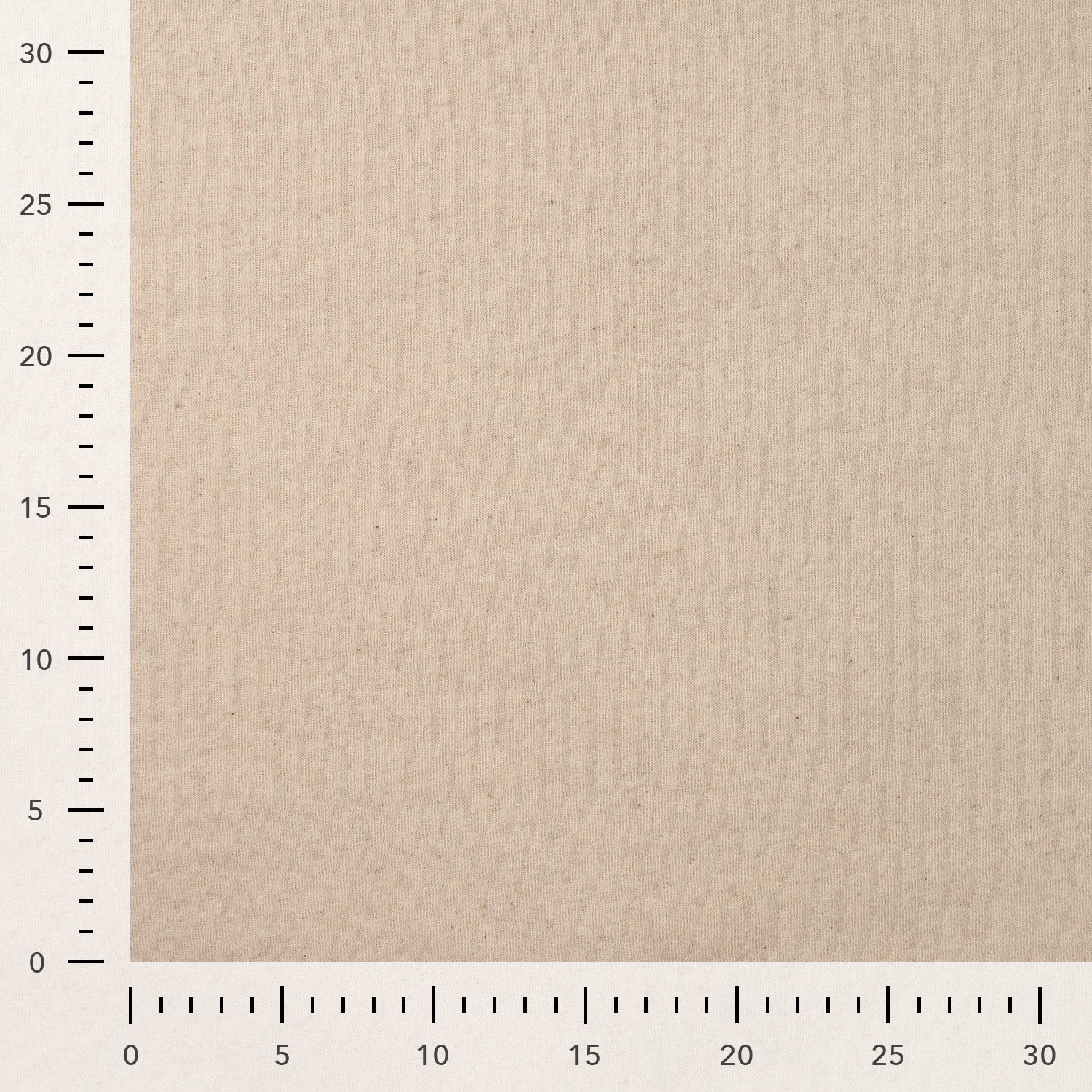 Natural Linen and Cotton French Terry Fabric