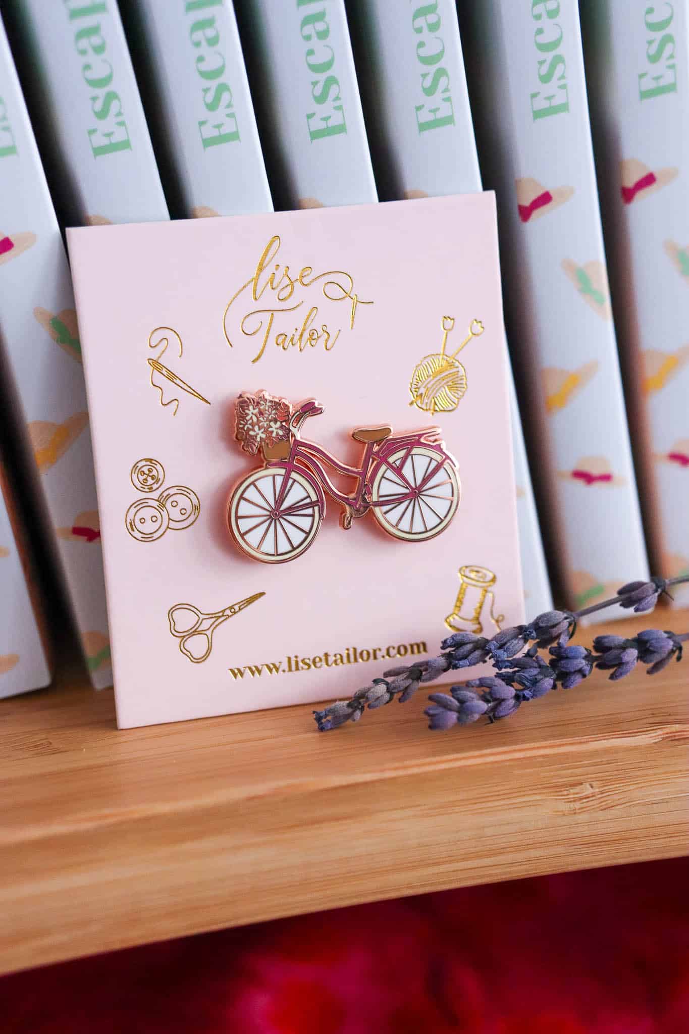 Lise Tailor - Bicycle Pin