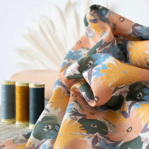 Cousette - Desert Primrose Cotton Crepe Fabric