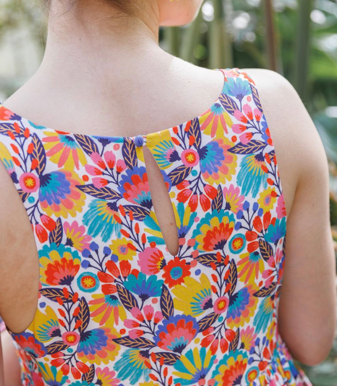 Cousette - Phoenix Flowers Viscose Fabric