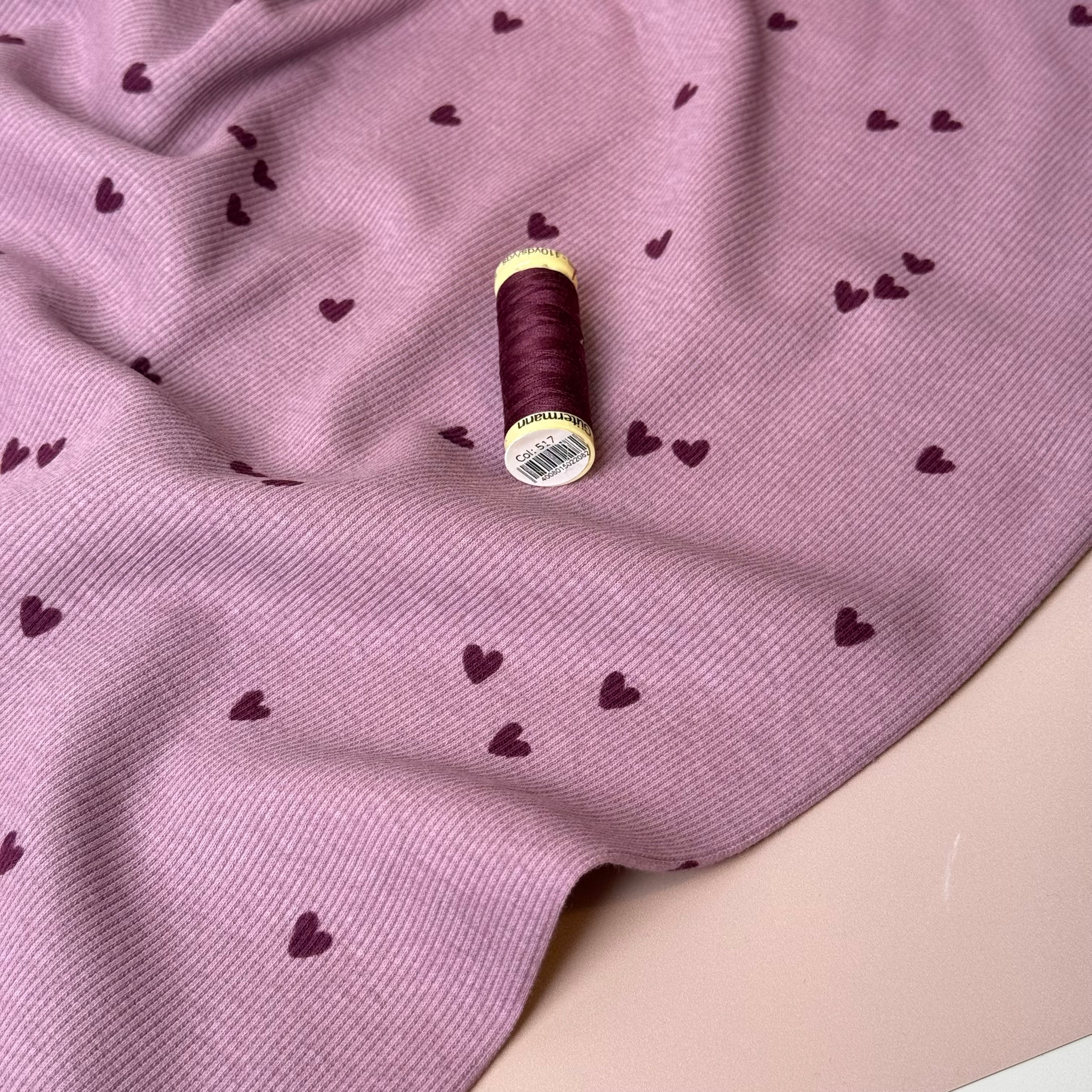 Sewing Kit -True Bias Brynn Cardigan Top Sewing Kit in Cotton Ribbed Jersey (multiple print options)